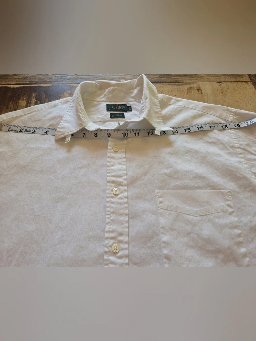 J. Crew crisp white